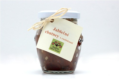 Jablecne Chutney (bobkový list, jablečné chutney, jablečného chutney, míchání dokud, občasného míchání) Jablecne Chutney